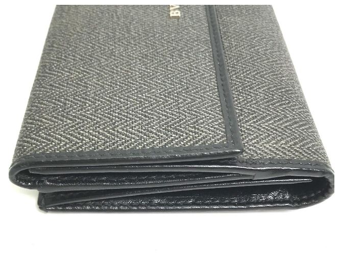 Bulgari Cartera larga Bvlgari gris Castaño - vista 2