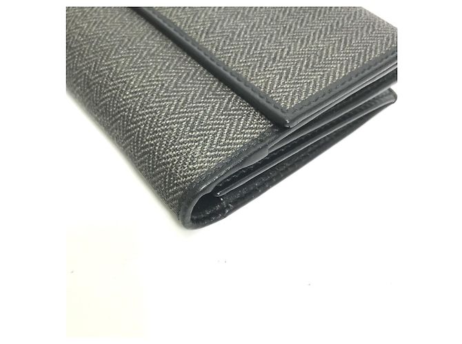 Bulgari Cartera larga Bvlgari gris Castaño - vista 4