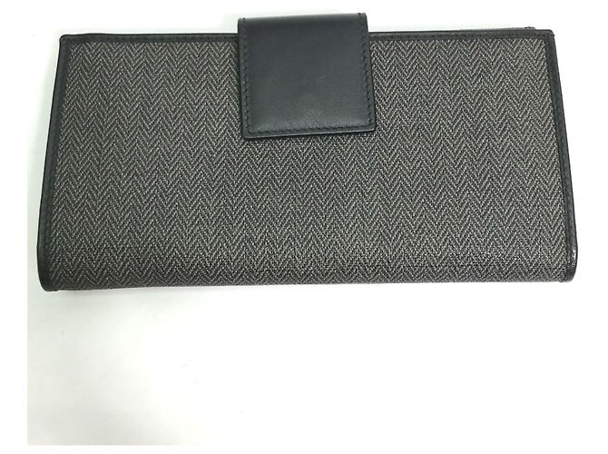 Bulgari Cartera larga Bvlgari gris Castaño - vista 5