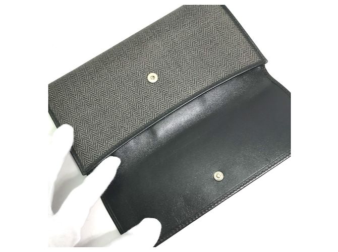 Bulgari Cartera larga Bvlgari gris Castaño - vista 6