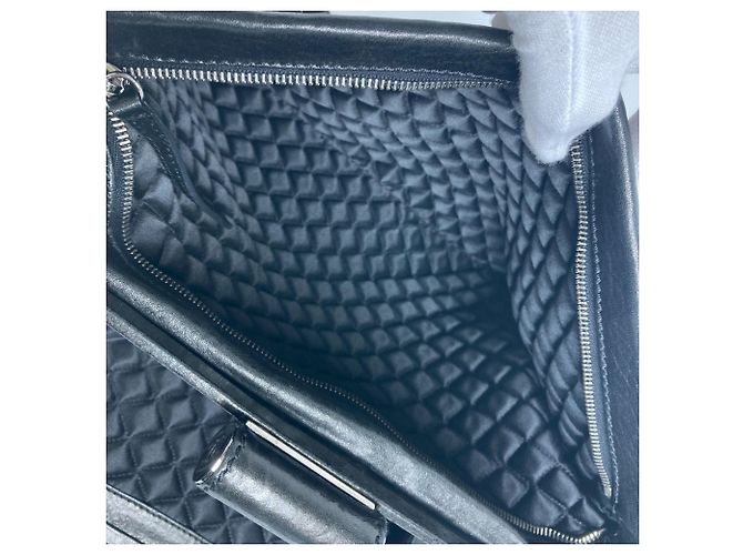 Borsa a spalla Chanel CC Coco Mark W con catena Nero - vista 10