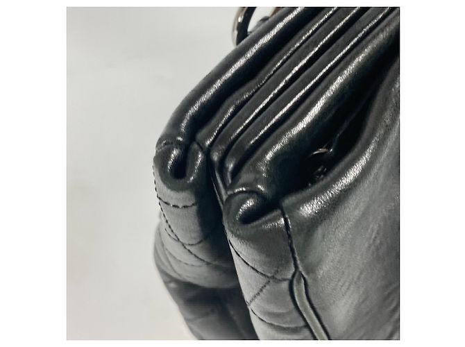 Borsa a spalla Chanel CC Coco Mark W con catena Nero - vista 12