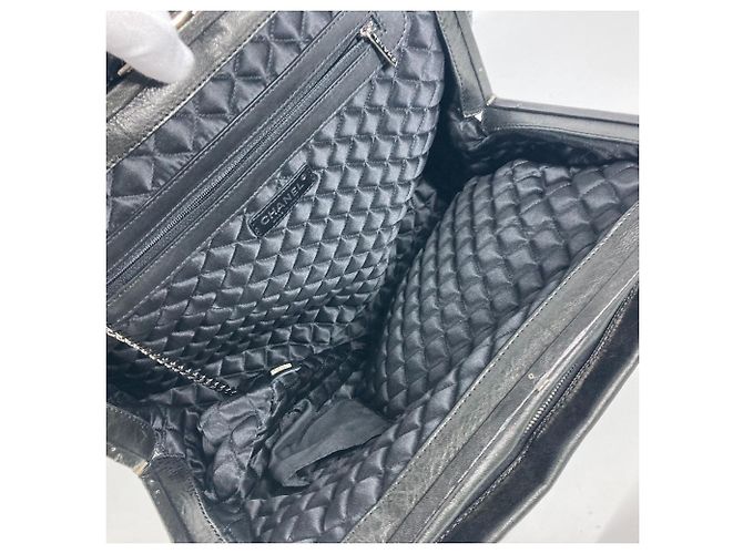 Borsa a spalla Chanel CC Coco Mark W con catena Nero - vista 16