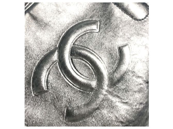 Borsa a spalla Chanel CC Coco Mark W con catena Nero - vista 7