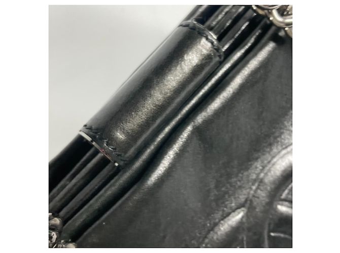 Borsa a spalla Chanel CC Coco Mark W con catena Nero - vista 9