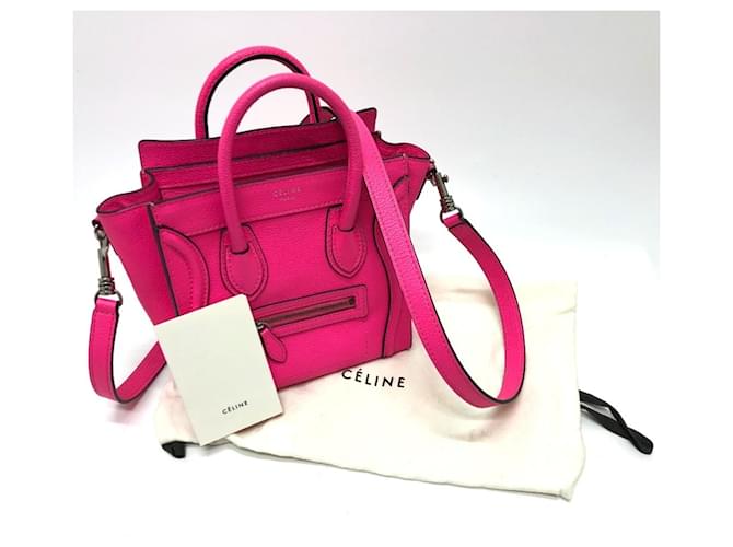 Luggage Céline Borsa a mano da viaggio Celine 18924 Rosa - vista 13