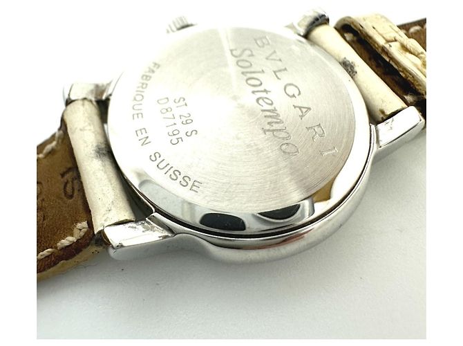 Bulgari Bvlgari Bvlgari ST29S Solotempo Quarz-Uhr mit Datum - Ansicht 7