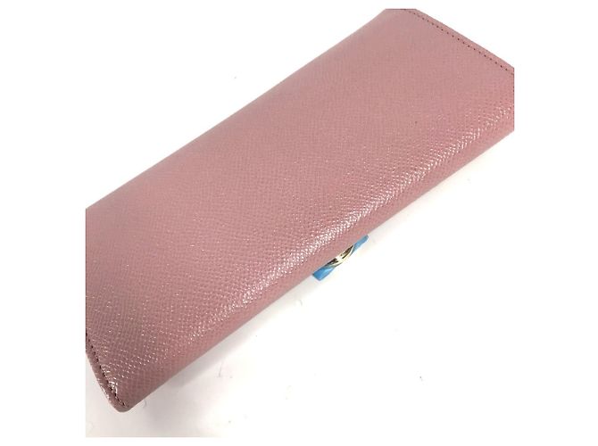 Bulgari Cartera larga de cuero rosa Bvlgari - vista 10