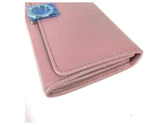 Bulgari Cartera larga de cuero rosa Bvlgari - vista 4