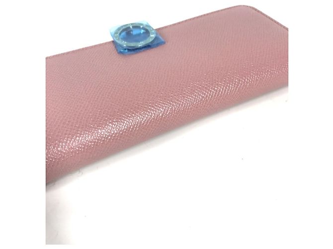 Bulgari Cartera larga de cuero rosa Bvlgari - vista 5