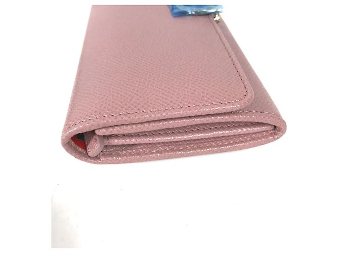 Bulgari Cartera larga de cuero rosa Bvlgari - vista 6