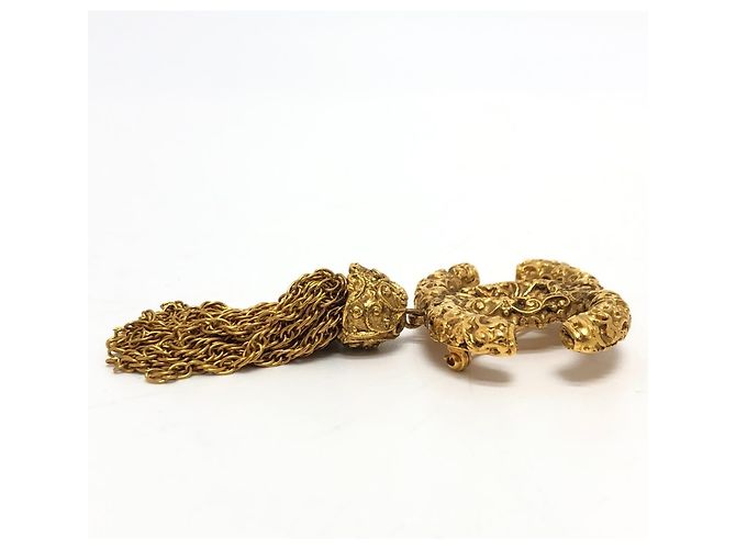 Spilla Lava Coco Mark 93A di Chanel D'oro - vista 2