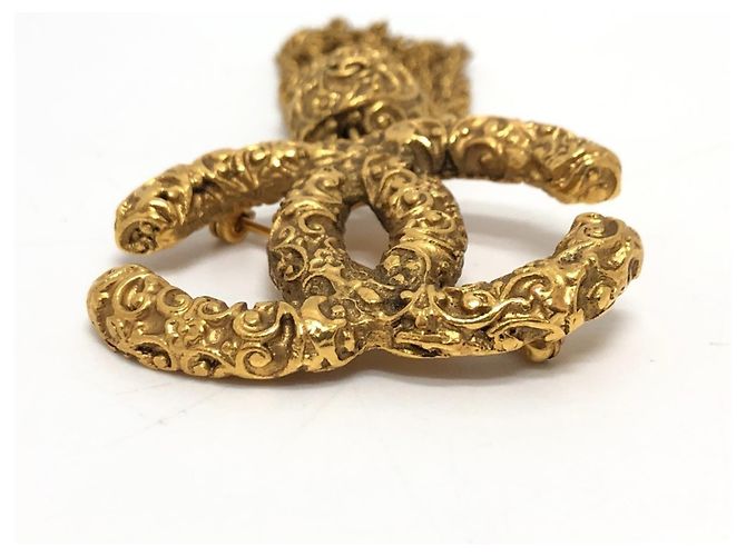 Spilla Lava Coco Mark 93A di Chanel D'oro - vista 3
