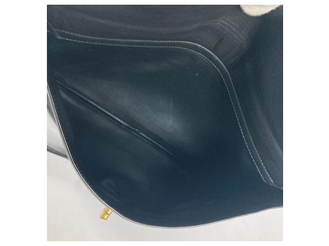 Borsa a spalla grande Chanel CC Coco Mark W con catena Nero - vista 8