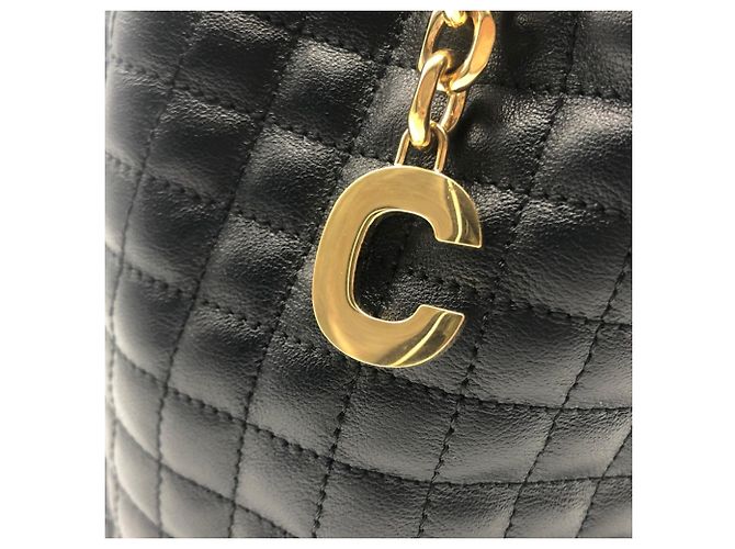 Céline Celine Small C Charm Rucksack Schwarz - Ansicht 4