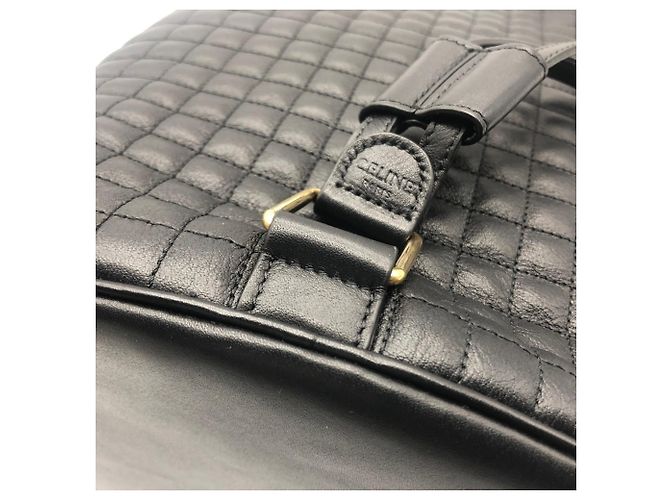Céline Celine Small C Charm Rucksack Schwarz - Ansicht 8