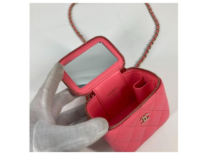 Borsa Vanity Piccola AP1340 di Chanel Rosa - vista 11