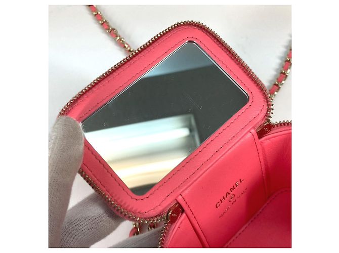 Borsa Vanity Piccola AP1340 di Chanel Rosa - vista 13