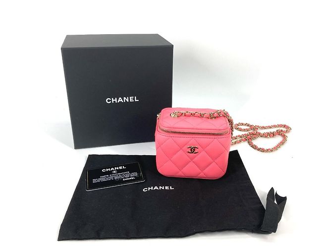 Borsa Vanity Piccola AP1340 di Chanel Rosa - vista 15