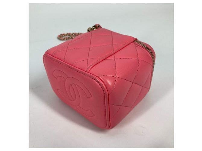 Borsa Vanity Piccola AP1340 di Chanel Rosa - vista 7