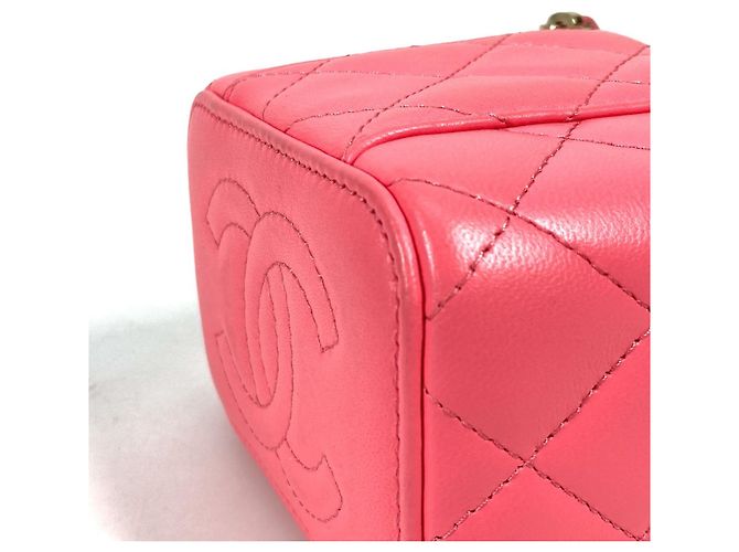 Borsa Vanity Piccola AP1340 di Chanel Rosa - vista 8