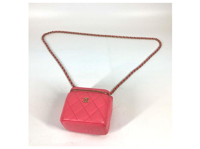 Borsa Vanity Piccola AP1340 di Chanel Rosa - vista 9