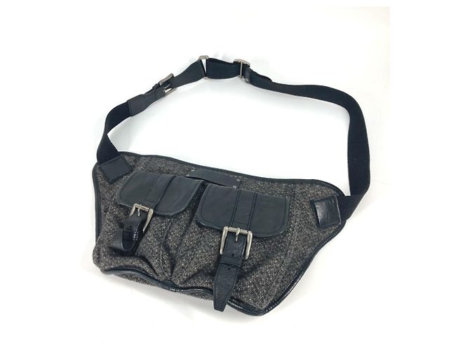 Bolso de cintura Burberry Black Label Castaño Negro - vista 4