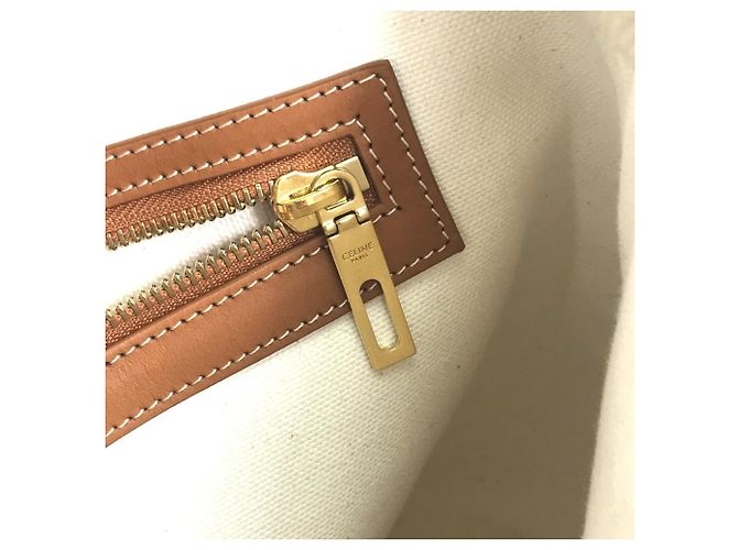 Cabas Céline Bolso Tote Celine Beige - vista 11