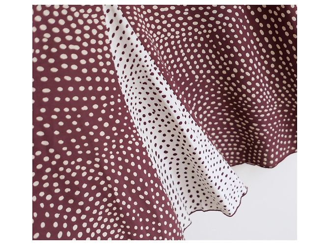 Rag & Bone Rag & Done Dirdre Polka-Dot Slipkleid Braun - Ansicht 2