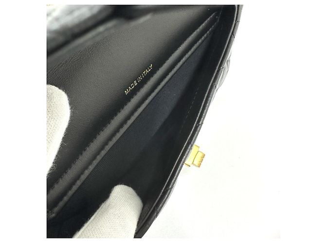 Chanel 2.55 Mademoiselle Matelassé Borsa a Catena a Spalla Nero - vista 11