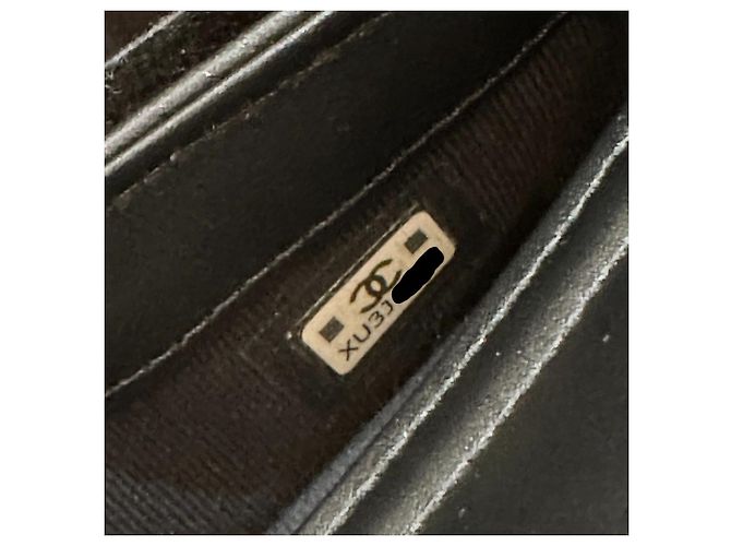 Chanel 2.55 Mademoiselle Matelassé Borsa a Catena a Spalla Nero - vista 14