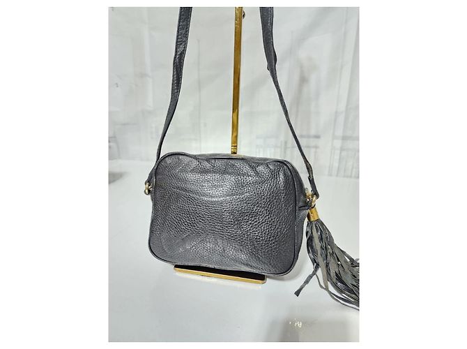 Borsa a tracolla Gucci Soho Disco Nera Nero - vista 17