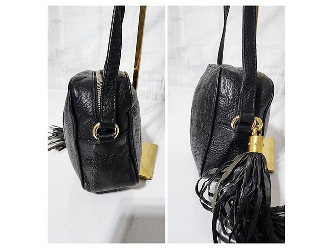 Borsa a tracolla Gucci Soho Disco Nera Nero - vista 18