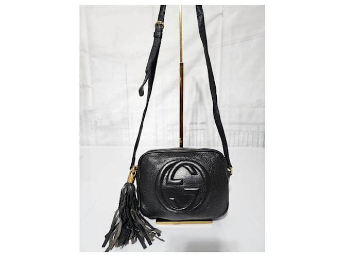 Borsa a tracolla Gucci Soho Disco Nera Nero - vista 6