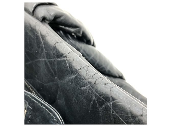 Chanel CC Coco Mark gesteppte Tragetasche Schwarz - Ansicht 11