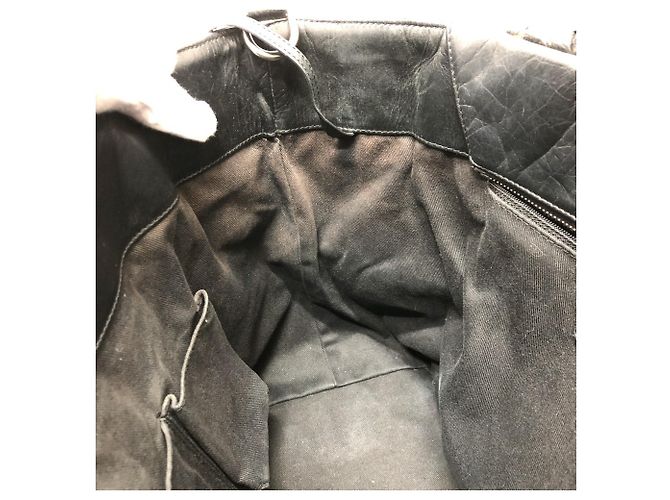 Chanel CC Coco Mark gesteppte Tragetasche Schwarz - Ansicht 12