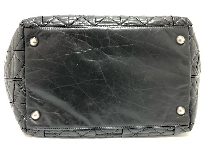 Chanel CC Coco Mark gesteppte Tragetasche Schwarz - Ansicht 4