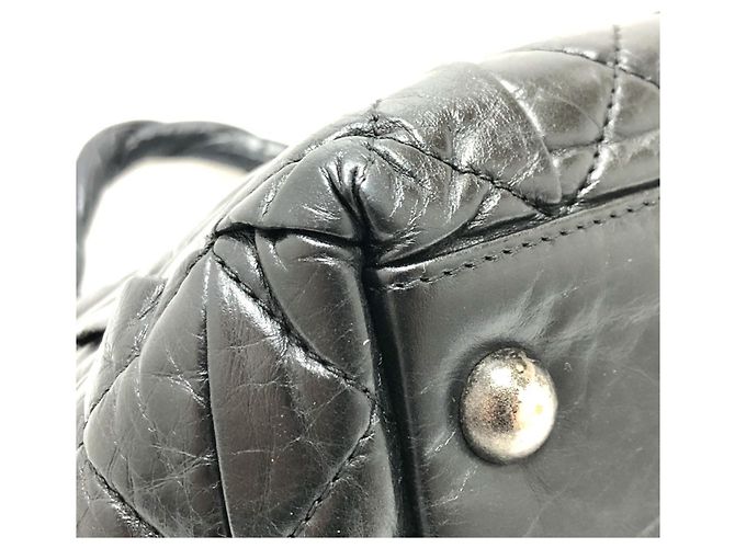 Chanel CC Coco Mark gesteppte Tragetasche Schwarz - Ansicht 5