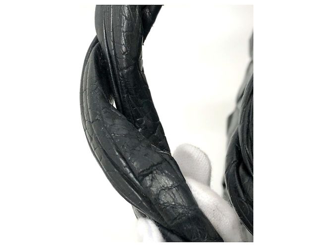 Chanel CC Coco Mark gesteppte Tragetasche Schwarz - Ansicht 7