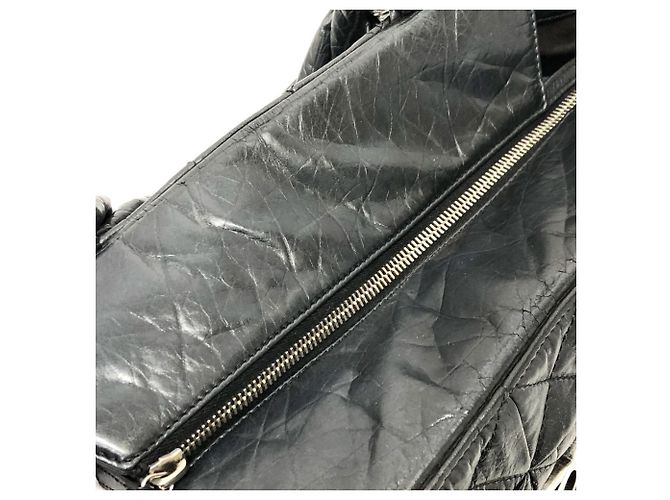 Chanel CC Coco Mark gesteppte Tragetasche Schwarz - Ansicht 8