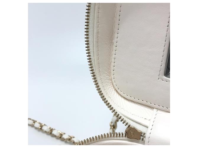 Borsa Vanity in Pelle Caviar Chanel Bianco - vista 11