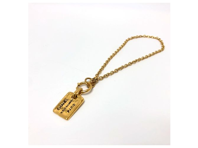 Collana Piastra Oro Chanel D'oro - vista 2