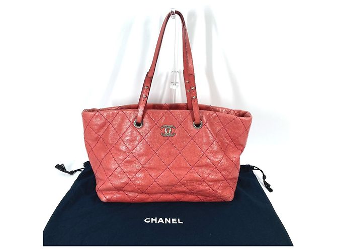 Borsa tote On the Road di Chanel Rosa - vista 2