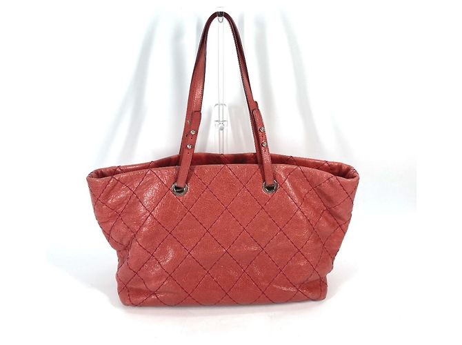 Borsa tote On the Road di Chanel Rosa - vista 3