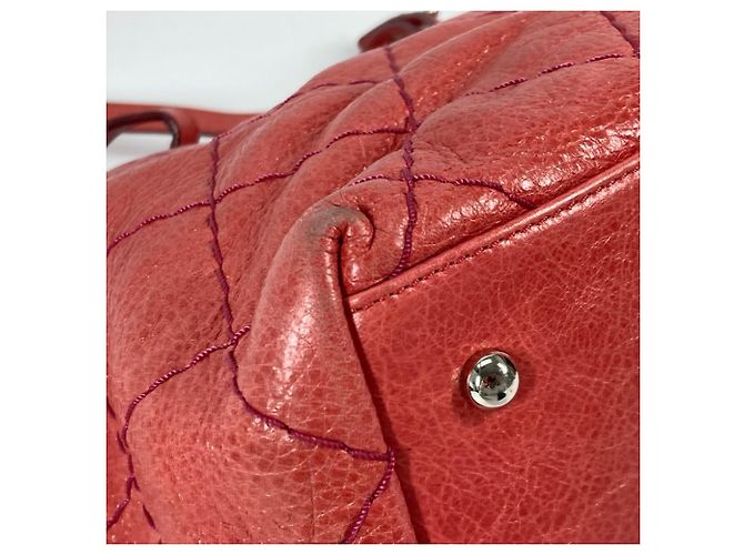 Borsa tote On the Road di Chanel Rosa - vista 7