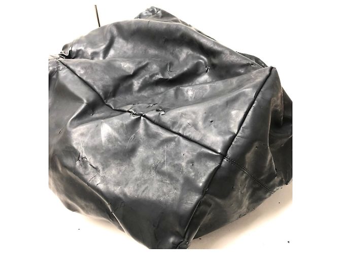 Borsa a Spalla Chanel Coco Cabas GM con Catena Nero - vista 3