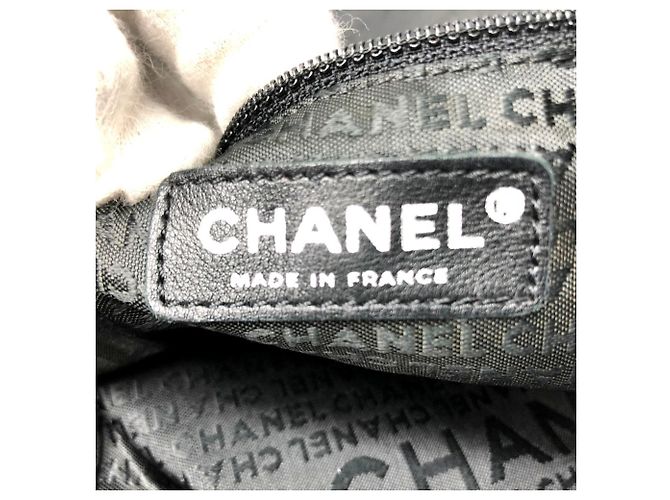 Borsa a Spalla Chanel Coco Cabas GM con Catena Nero - vista 6