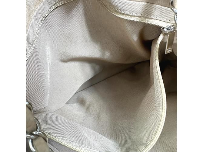 Chanel Coco Mark Kettenhandtasche Beige - Ansicht 9