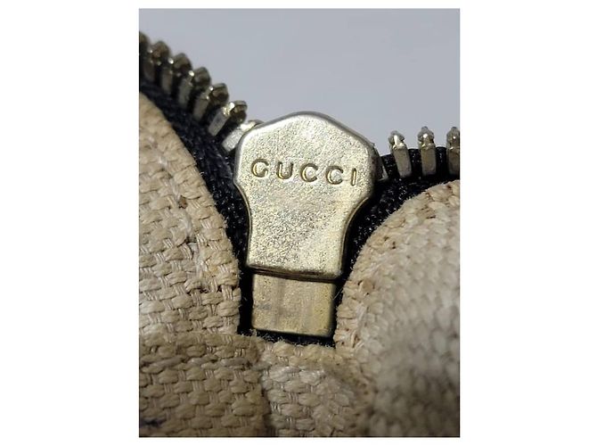Borsa Disco Piccola Soho in pelle martellata nera GUCCI Nero - vista 7