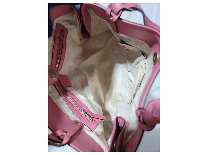 Borsa tote in denim Gucci Craft Rosa - vista 13